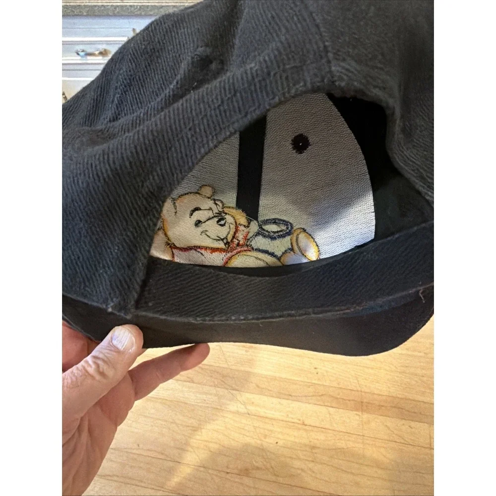 VTG Winnie the Pooh Hat Disney Goofy's Hat Co Adjustable Embroidered Cap Adult